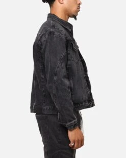 Saint Morta Armoury Denim Jacket Black Shadow -Culture Kings 02052589 YB427 mens 00040