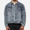 Saint Morta Armoury Denim Jacket Dirty Denim -Culture Kings 02052589 YE234 mens 00010