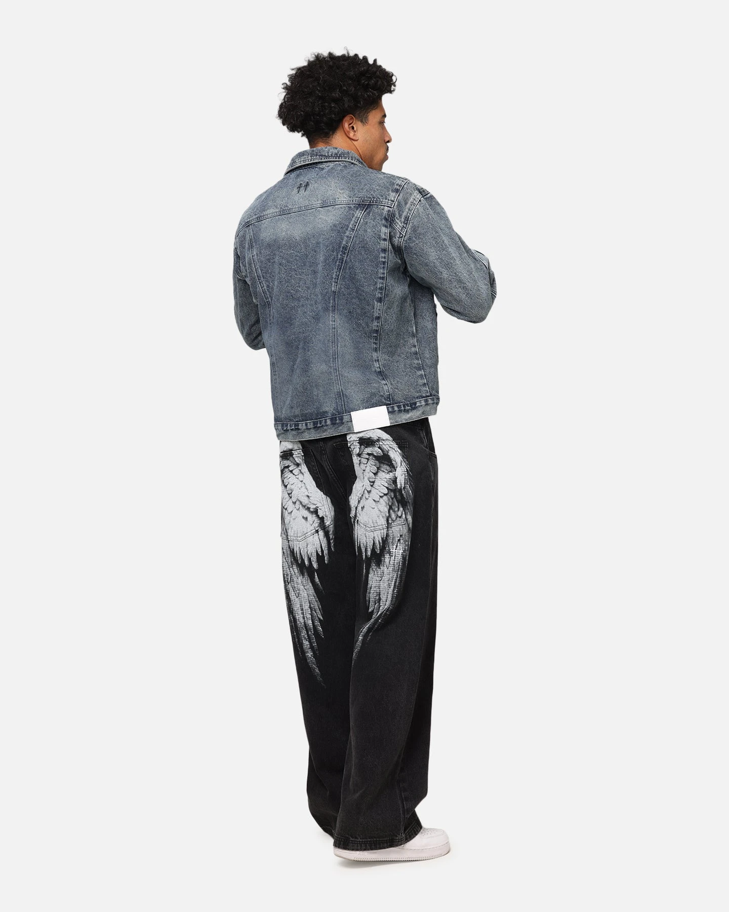 Saint Morta Armoury Denim Jacket Dirty Denim 6 Saint Morta Armoury Denim Jacket Dirty Denim - Image 4