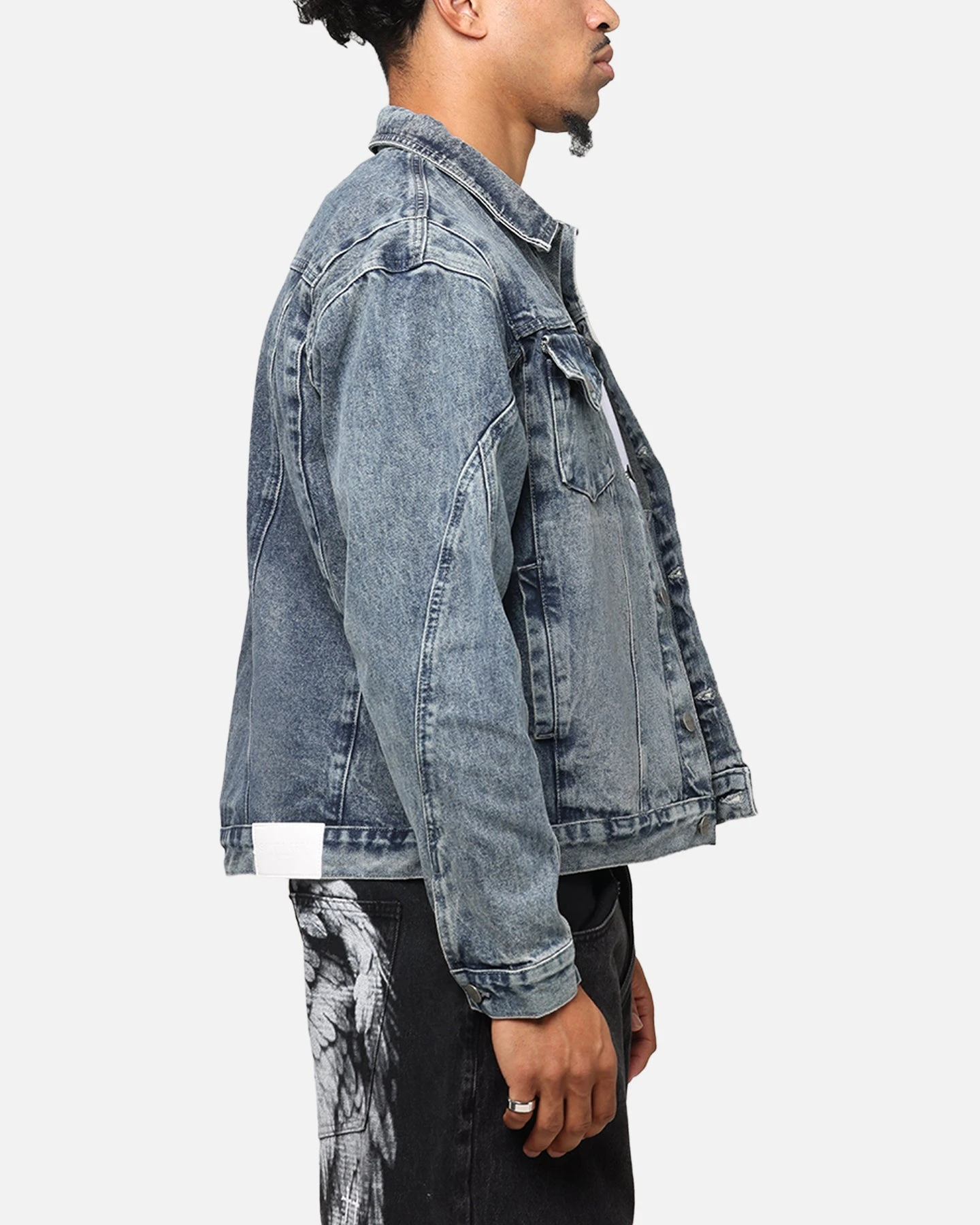 Saint Morta Armoury Denim Jacket Dirty Denim 7 Saint Morta Armoury Denim Jacket Dirty Denim - Image 5