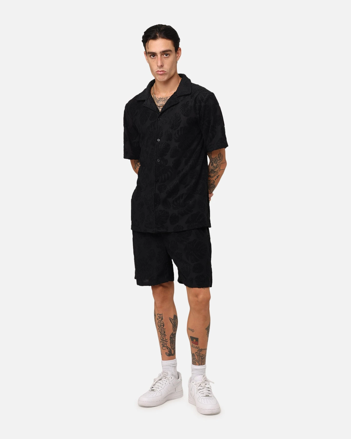 XXIII Dark Amazon Button Up Shirt Black 4 XXIII Dark Amazon Button Up Shirt Black - Image 2