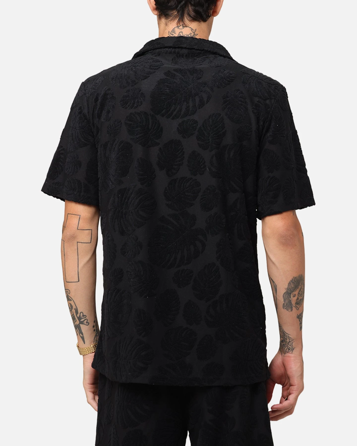 XXIII Dark Amazon Button Up Shirt Black 5 XXIII Dark Amazon Button Up Shirt Black - Image 3