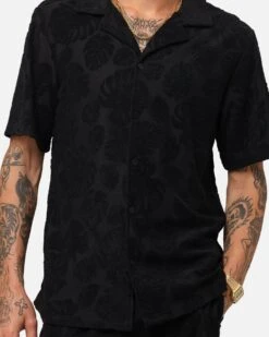 XXIII Dark Amazon Button Up Shirt Black 13 XXIII Dark Amazon Button Up Shirt Black -Culture Kings 02052598 YB001 mens 00060