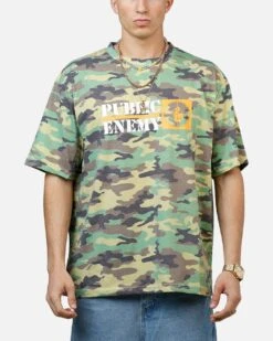 Bravado Public Enemy Camo T-Shirt Camo