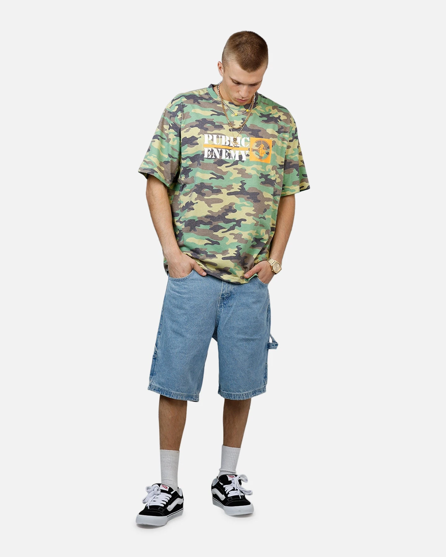 Bravado Public Enemy Camo T-Shirt Camo 5 Bravado Public Enemy Camo T-Shirt Camo - Image 3