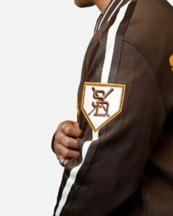 Pro Standard San Diego Padres Double Knit Jacket Brown -Culture Kings 02052671 YX300 mens 0070