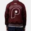Pro Standard Philadelphia Phillies Double Knit Jacket Burgundy -Culture Kings 02052672 YX500 mens 0010
