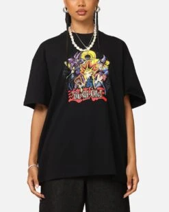 Goat Crew X Yu-Gi-Oh! Yugi Mutou Heavyweight T-Shirt Black