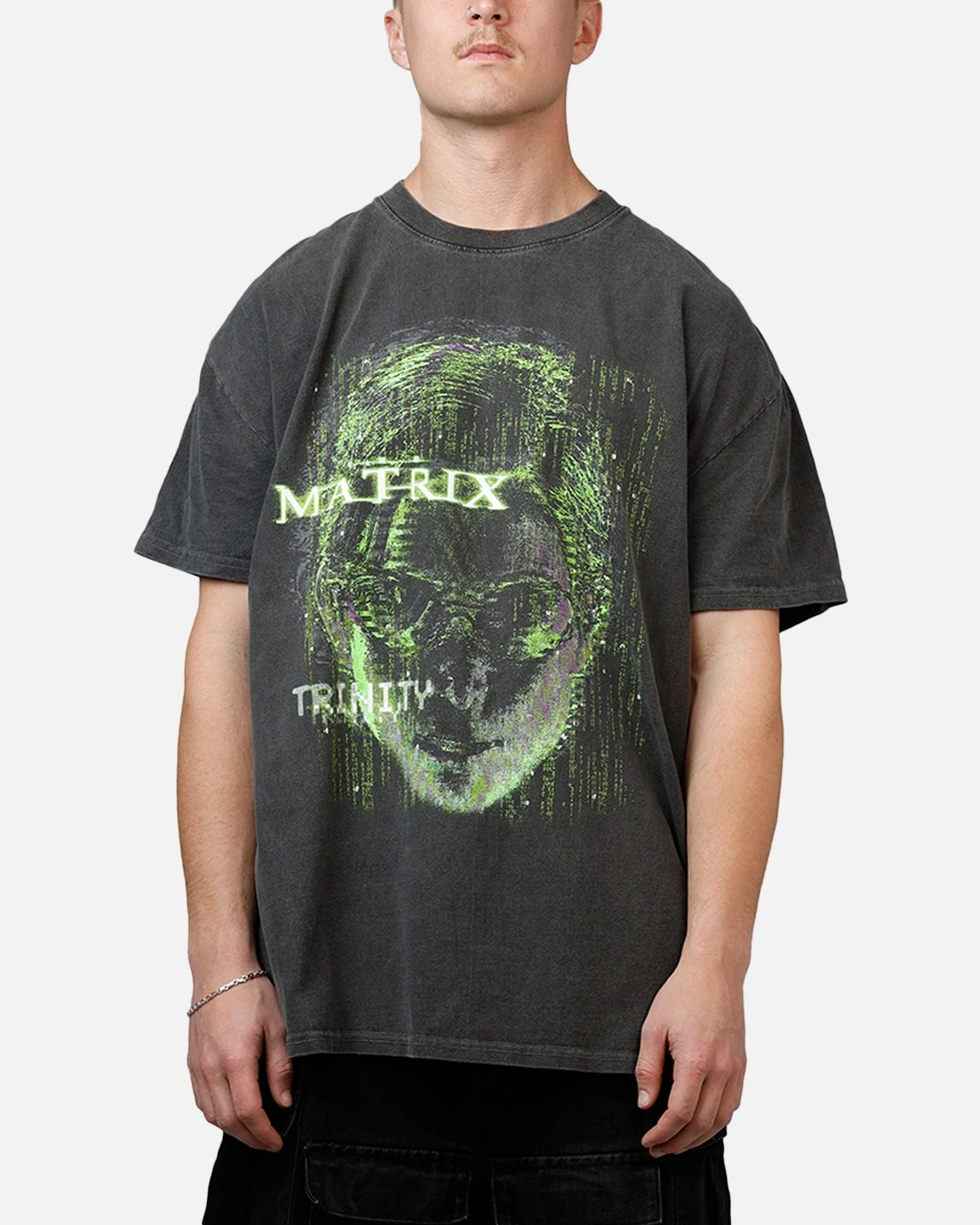 American Thrift X The Matrix Trinity Heavyweight T-Shirt Black 3 American Thrift X The Matrix Trinity Heavyweight T-Shirt Black