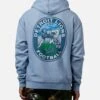 '47 BRAND 47 Brand Detroit Lions Boot Path Hoodie Blue