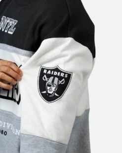 '47 BRAND 47 Brand Las Vegas Raiders Maximalist Crewneck Black/Grey 13 '47 BRAND 47 Brand Las Vegas Raiders Maximalist Crewneck Black/Grey -Culture Kings 02052783 YB006 mens 0060