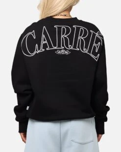 Carre Bloom Crewneck Black