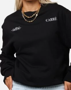 Carre Bloom Crewneck Black -Culture Kings 02052795 YB001 womens 00080