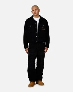 Saint Morta Amorfati Denim Jacket Black Shadow 12 Saint Morta Amorfati Denim Jacket Black Shadow -Culture Kings 02052832 YB427 mens 00030