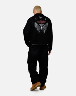 Saint Morta Amorfati Denim Jacket Black Shadow 15 Saint Morta Amorfati Denim Jacket Black Shadow -Culture Kings 02052832 YB427 mens 00060