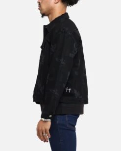 Saint Morta Doves Denim Jacket Black Shadow 12 Saint Morta Doves Denim Jacket Black Shadow -Culture Kings 02052833 YB427 mens 0050