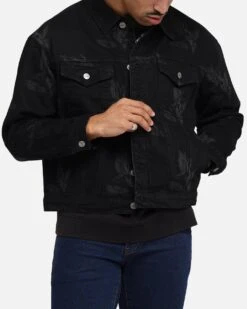 Saint Morta Doves Denim Jacket Black Shadow 13 Saint Morta Doves Denim Jacket Black Shadow -Culture Kings 02052833 YB427 mens 0060