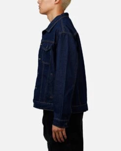 Saint Morta Boxy Denim Jacket Indigo/Tan 12 Saint Morta Boxy Denim Jacket Indigo/Tan -Culture Kings 02052835 YI014 mens 00050