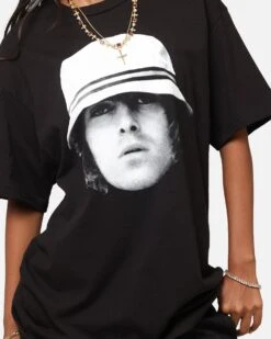 Liam Gallagher Bucket Hat T-Shirt Black 13 Liam Gallagher Bucket Hat T-Shirt Black -Culture Kings 02052892 YB001 womens 00060