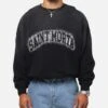 Saint Morta Spray Logo Crewneck Black -Culture Kings 02052898 YB001 mens 00010