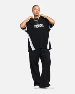 Carre Graffiti Waffle T-Shirt Black -Culture Kings 02052903 YB001 womens 0030