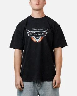 Goat Crew Disney And Pixar Cars Snot Rod Vintage T-Shirt Black Acidwash -Culture Kings 02052909 YB017 mens 0020