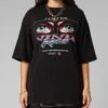 Loiter Ninja Vintage T-Shirt Vintage Black -Culture Kings 02053005 YV009 womens 0020