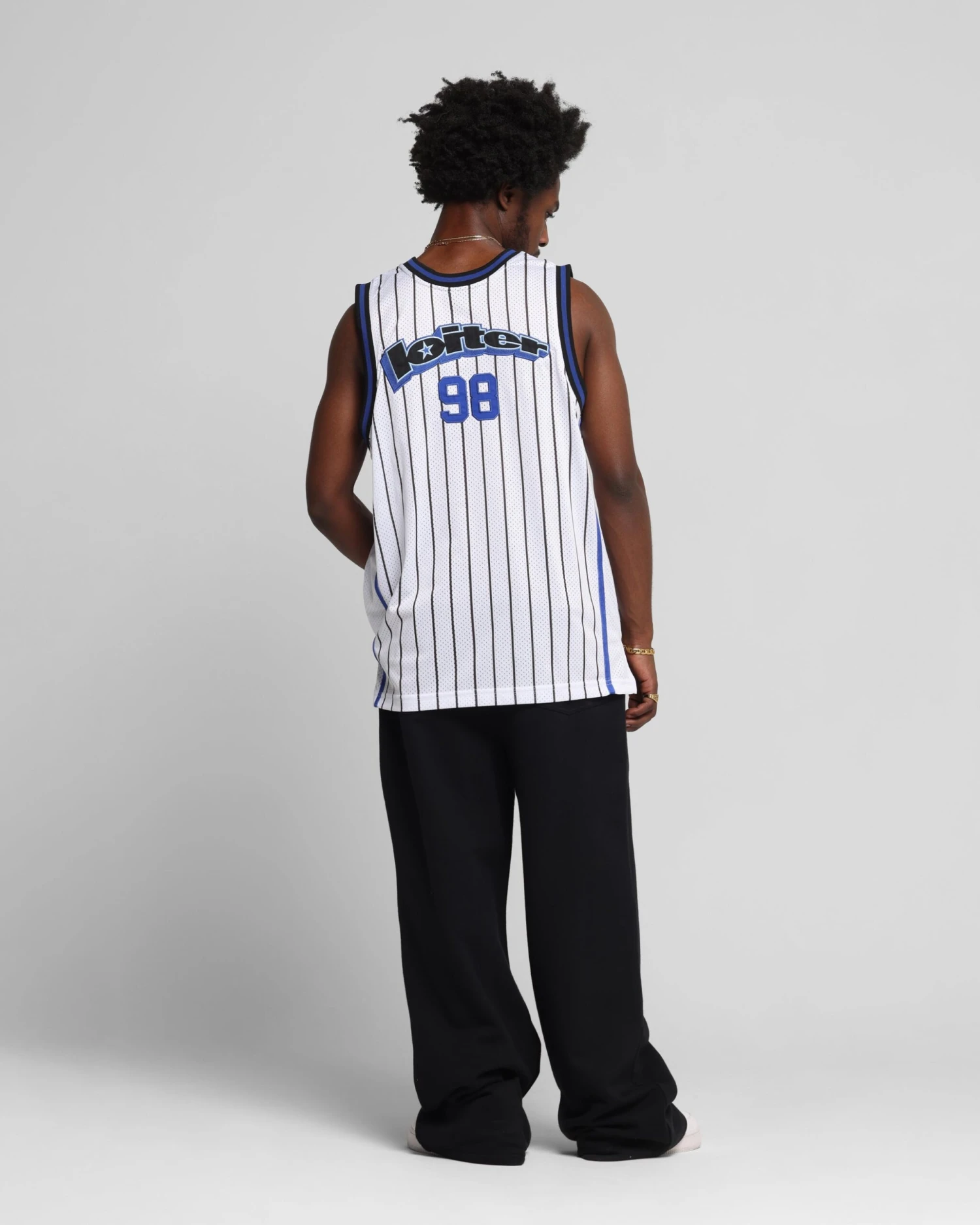 Loiter Midway Jersey White/Blue 6 Loiter Midway Jersey White/Blue - Image 4