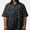 Saint Morta Year Of The Snake Button Up Shirt Black/Grey -Culture Kings 02053073 YB006 mens 0010