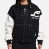 Loiter Frontier Varsity Jacket Black/Off White -Culture Kings 02053136 YB362 womens 0010