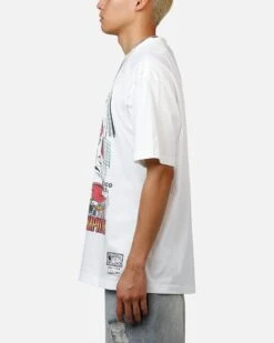 Mitchell & Ness Chicago Bulls Board Beaker T-Shirt Vintage White -Culture Kings 02053140 YV003 mens 0050