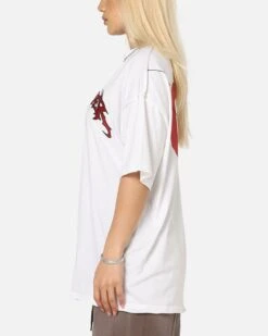 The Anti Order Mosh Non Seam T-Shirt White/Red -Culture Kings 02053180 YW208 womens 0060