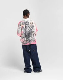 Culture Kings X WWE Bret 'The Hit Man' Hart All Over Print T-Shirt White -Culture Kings 02053213 YW100 mens 00040