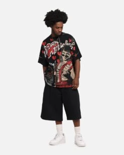 Culture Kings X WWE Shawn Michaels All Over Print T-Shirt Black -Culture Kings 02053215 YB001 mens 0030