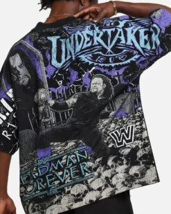 Culture Kings X WWE Undertaker All Over Print T-Shirt Black 15 Culture Kings X WWE Undertaker All Over Print T-Shirt Black -Culture Kings 02053216 YB001 mens 0080