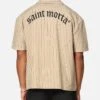 Saint Morta Gothic Pinstripe Button Up Shirt Tan -Culture Kings 02053287 YT001 mens 000010