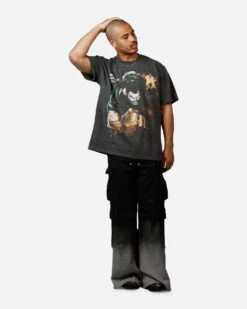 Goat Crew Marvel Sinister Six Sandman Heavyweight T-Shirt Black Wash -Culture Kings 02053462 YB295 mens 0030