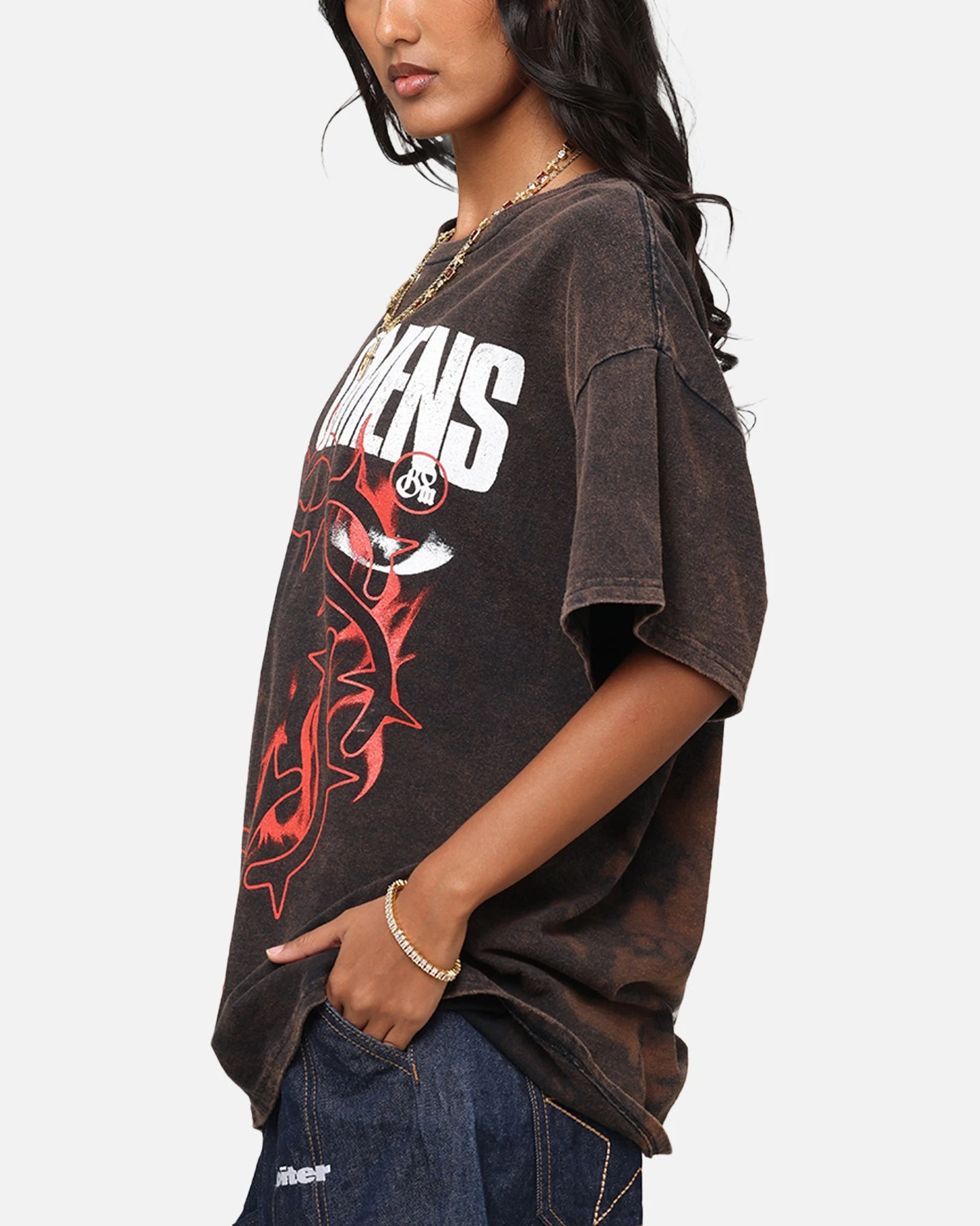 Bad Omens Flame Symbol T-Shirt Black Vintage 8 Bad Omens Flame Symbol T-Shirt Black Vintage - Image 6