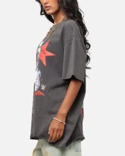 Culture Kings X WWE CM Punk Heavy T-Shirt Black Wash -Culture Kings 02053476 YB295 womens 00060