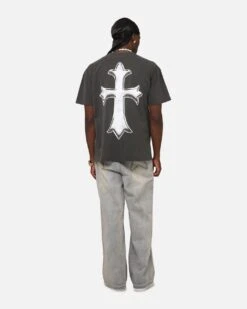 Culture Kings X WWE Rey Mysterio Big Head Heavy T-Shirt Black Wash -Culture Kings 02053480 YB295 mens 00040 deb8ee26 48dc 4022 9c34 8701cbf2ebe1