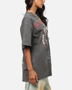 Culture Kings X WWE The Bloodline Heavy T-Shirt Black Wash -Culture Kings 02053481 YB295 womens 00050