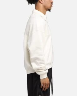 Mitchell & Ness New York Knicks Boxy Quarter Zip Crewneck Egret 11 Mitchell & Ness New York Knicks Boxy Quarter Zip Crewneck Egret -Culture Kings 02053525 YE229 mens 0040