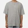 XXIII Rib Knit T-Shirt Grey Marle 2 XXIII Rib Knit T-Shirt Grey Marle -Culture Kings 02053655 YQ163 mens 0010