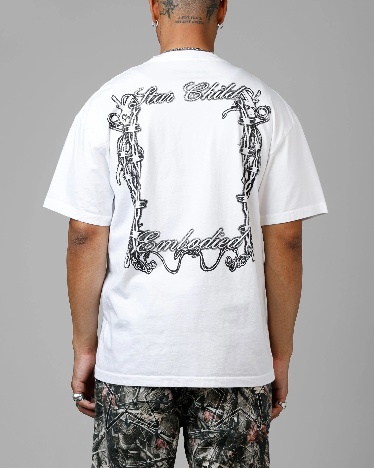 Loiter Earth Angel Heavyweight T-Shirt White 3 Loiter Earth Angel Heavyweight T-Shirt White