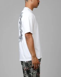 Loiter Earth Angel Heavyweight T-Shirt White 11 Loiter Earth Angel Heavyweight T-Shirt White -Culture Kings 02053703 YW100 mens 0040