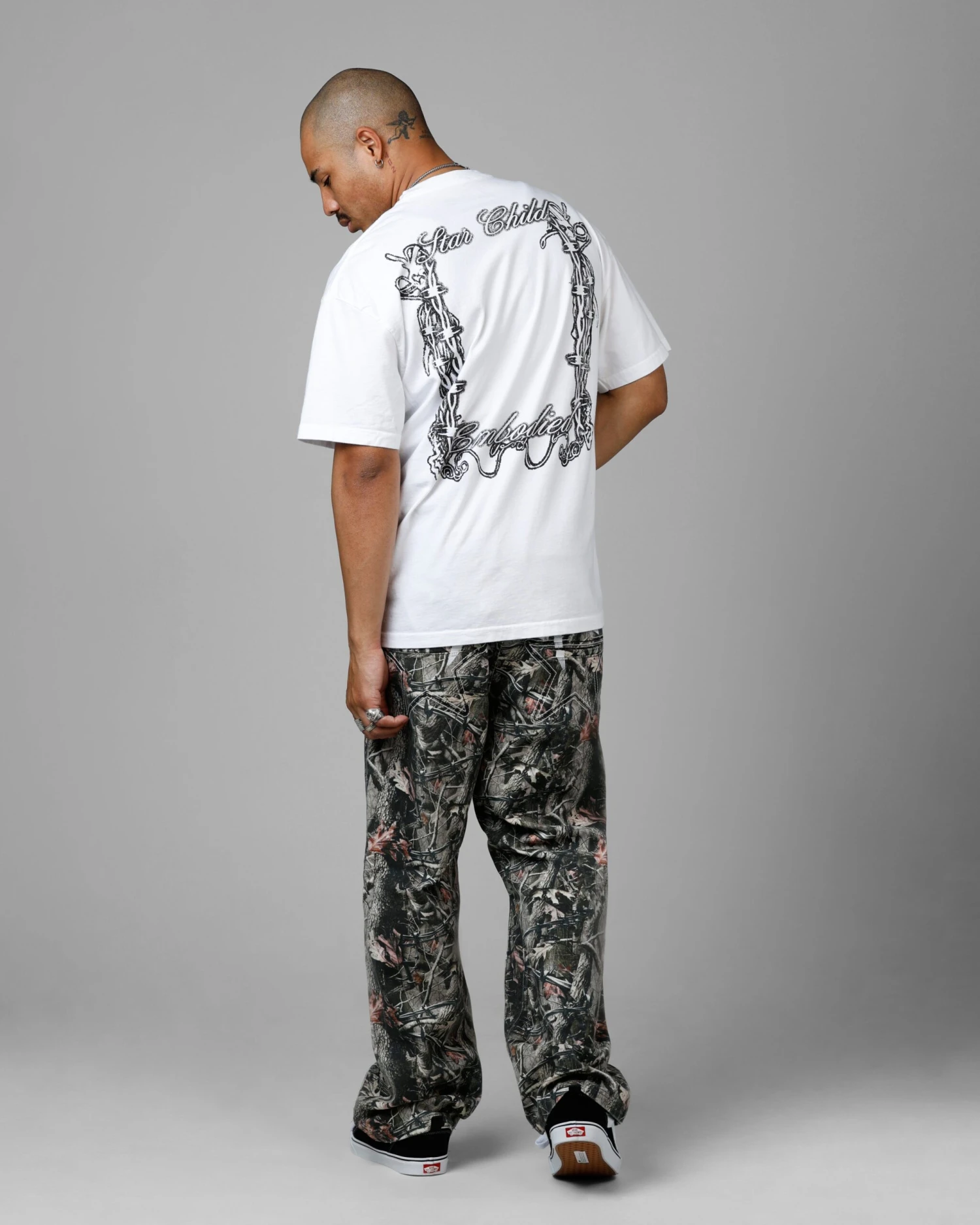 Loiter Earth Angel Heavyweight T-Shirt White 8 Loiter Earth Angel Heavyweight T-Shirt White - Image 6