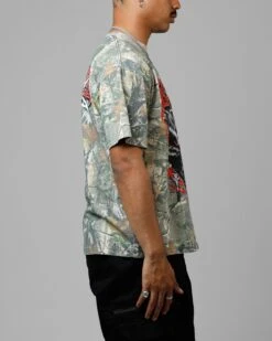 Loiter Tribal Skull Camo T-Shirt Real Tree Camo -Culture Kings 02053709 YR245 mens 0040