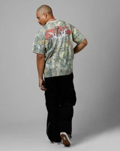 Loiter Tribal Skull Camo T-Shirt Real Tree Camo -Culture Kings 02053709 YR245 mens 0060