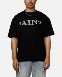 Saint Morta Vision Heavyweight T-Shirt Black