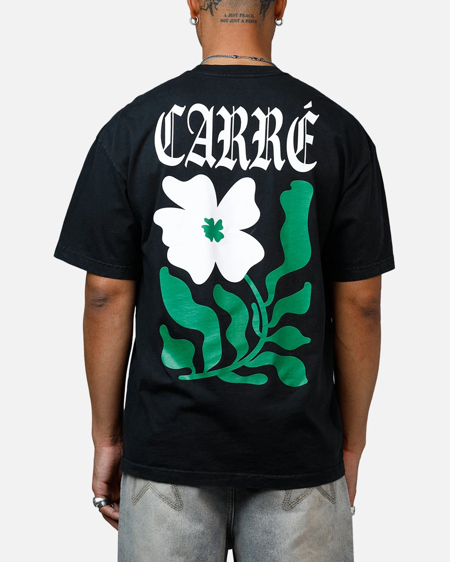 Carre Eternal Garden Heavyweight T-Shirt Black Acidwash 3 Carre Eternal Garden Heavyweight T-Shirt Black Acidwash